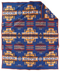 Pendleton Blanket - Chief Joseph - Denim