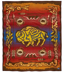 Pendleton Blanket - Buffalo Creation Story