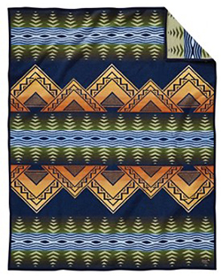 Pendleton Blanket - American Treasures - Midnight