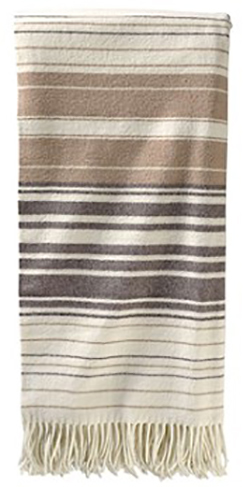 Pendleton 5th Ave Throw - Neutral Stripe