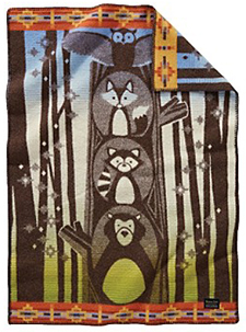 Pendleton Child's Blanket - Woodland Neighbors