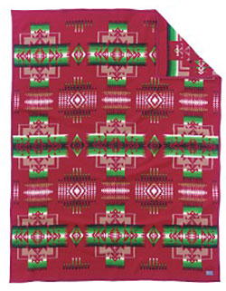 Pendleton Blanket - Chief Joseph - Cardinal
