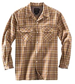 Pendleton Wool Board Shirt - Gold Ombre
