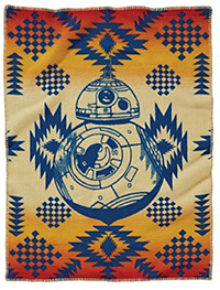 Pendleton Star Wars Blanket - Padawan - BB8