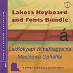 Lakota Keyboard and Fonts Bundle