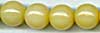 Buri Seed Beads - Round - Yellow