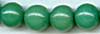Buri Seed Beads - Round - Green