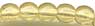 Druks - Round Glass Beads - TR Light Amber