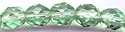 Glass Fire Polish Beads - Peridot Green