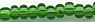 Czech Strung Seed Beads - TR Medium Green