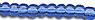 Czech Strung Seed Beads - TR Royal Blue