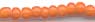 Czech Strung Seed Beads - WH Orange