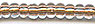 Czech Strung Seed Beads - Copper Lined Crystal