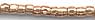 3-Cut Seed Beads - Metallic Gold