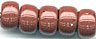 Czech Glass Crow Beads - OP Dark Brown