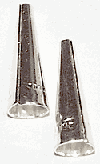 Metal Cones - Silver