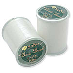 Sono Bead Thread - White - 100M