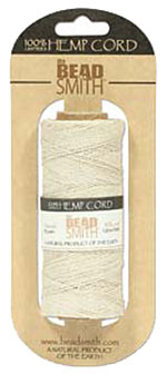 Hemp Cord - 50 Gram Spool - Natural