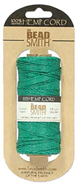 Hemp Cord - 50 Gram Spool - Green