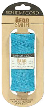 Hemp Cord - 50 Gram Spool - Slate Blue