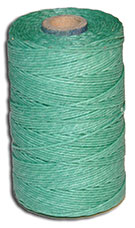 Waxed Irish Linen Thread - Sage Green - 4 Cord - 50 Gram Spool