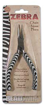 Zebra Chain Nose Plier