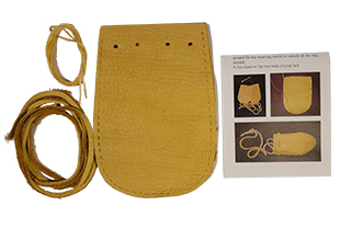 Medicine Bag Kit - Buffalo Leather - Earth Colors