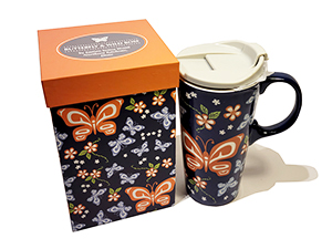 Perfect Mug - Butterfly & Rose