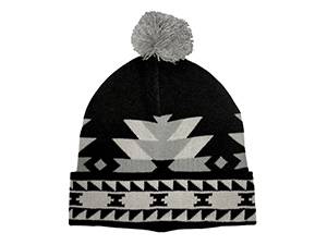 Beanie w/ Pompom - Visions of Our Ancestors