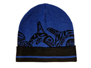 Knitted Beanie - Orca Family