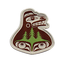 Native NW Patch - Small - Bear the Tree Hugger