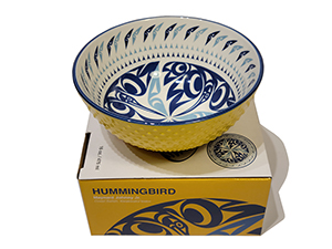 Northwest Art Bowl - Hummingbird