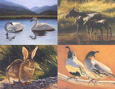 Crane Creek Note Cards - Nature's Colors Examples