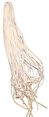 Buckskin Thong - White