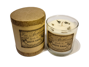Wax Apothecary Candle - White Sage