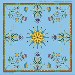 Cole Redhorse Bandana / Scarf - Blue