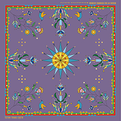 Cole Redhorse Bandana / Scarf - Purple