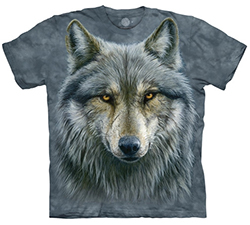 Mountain T-Shirt - Warrior Wolf