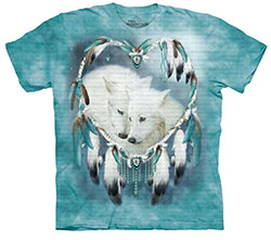 Mountain T-Shirt - Wolf Heart