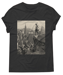 NTVS T-Shirt - Concrete Wasteland by Steven Paul Judd