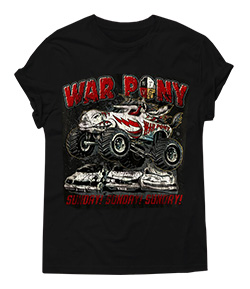 NTVS T-Shirt - Monster Truck Warpony