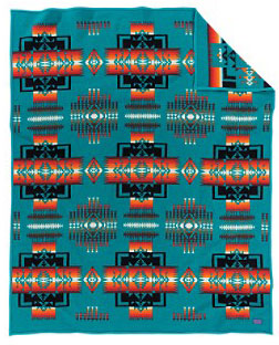 Pendleton Blanket - Chief Joseph - Turquoise