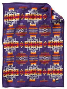 Pendleton Child's Blanket - Chief Joseph Muchacho - Purple