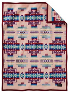 Pendleton Child's Blanket - Chief Joseph Muchacho - Pink