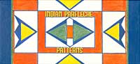 Indian Parfleche Patterns Note Cards