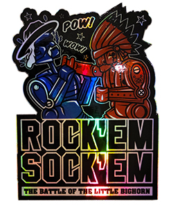 NTVS Sticker - Rockem Sockem Holographic