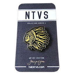 NTVS Collector Pin - Warrior Chief