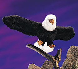 Folkmanis Plush Hand Puppet - Bald Eagle