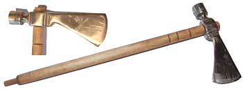 Iron Smoking Tomahawk - English Trader Octagonal Bowl