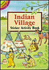 Indian Village Sticker Activity Book